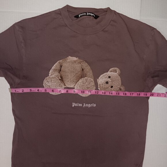 PALM ANGELS TEDDY BEAR PRINT T-SHIRT - Picture 5 of 11